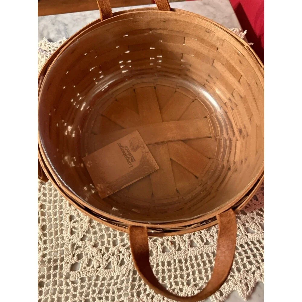 Longaberger round basket
